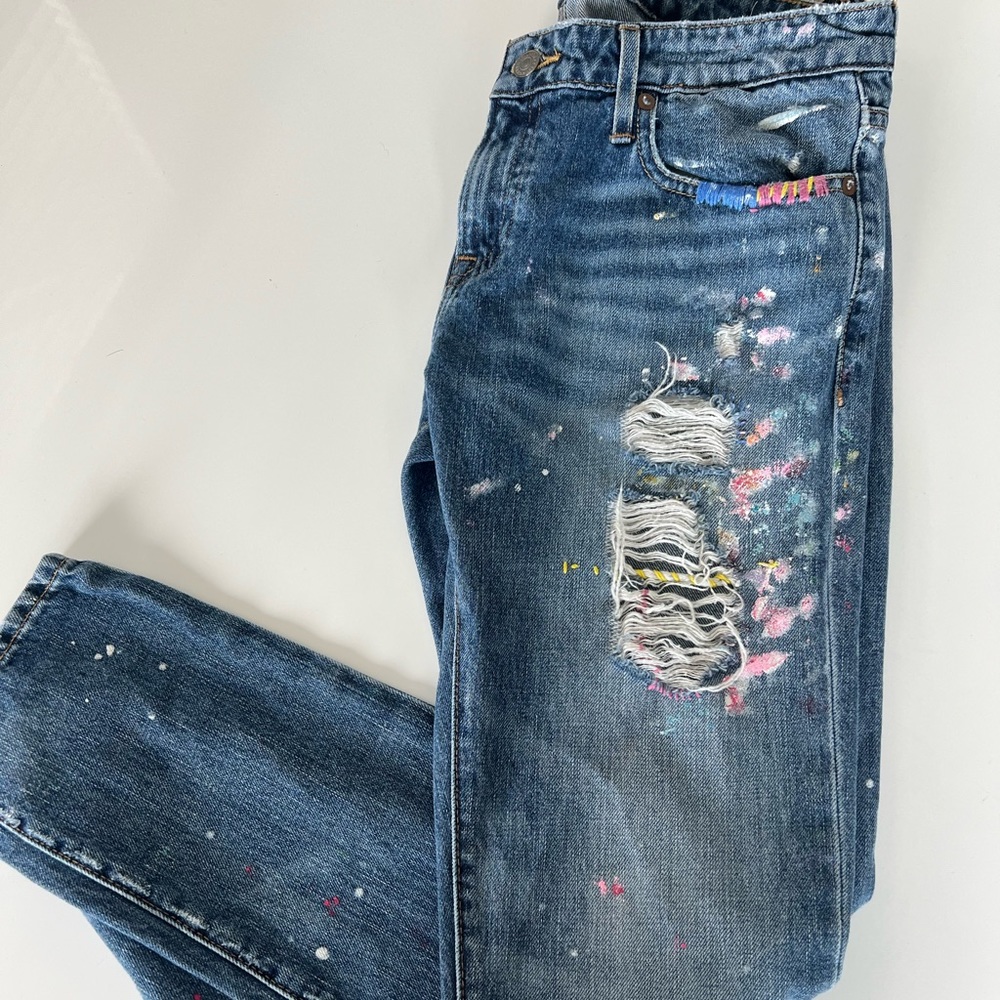 RALPH LAUREN PAINT JEANS